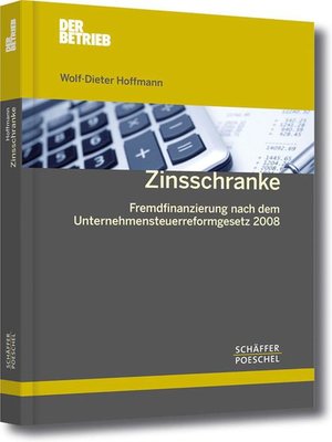 cover image of Zinsschranke